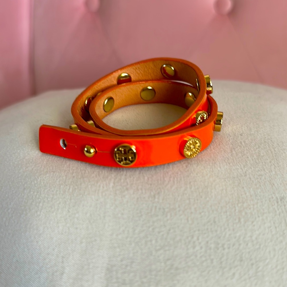 TORY BURCH DOUBLE-WRAP BRACELET